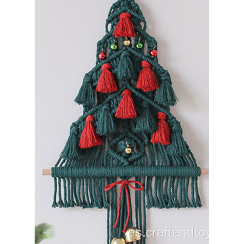 Kits de macrame de árbol de Navidad